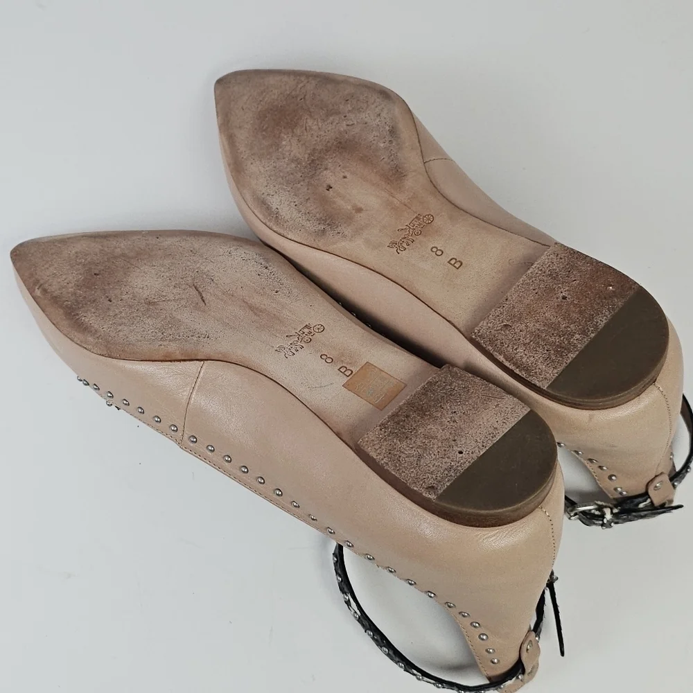 Coach Nude-Beachwood Jody Flats - Picture 14 of 15